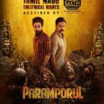 R. Sarathkumar Instagram - Proud and grateful to be associated with @sakthifilmfactory , @sakthivelan_b for a Tamil Nadu THEATRICAL Release :) Coming very very sooooon. #Paramporul #paramporulmovie @r_sarath_kumar @itsyuvan @aravind275 @kashmiraofficial @kavicreationproductions @u1recordsoffl @pandikumars @nagooranramachandran @onlynikil @gobeatroute @dancersatz @thestoryteller_india