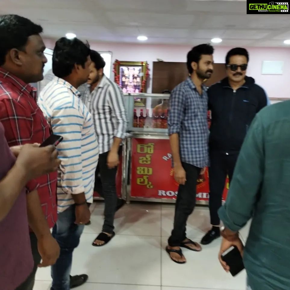 R. Sarathkumar Instagram - A visit to the famous exclusive Rose Milk branch at Rajahmundry, 70 years is no easy task to maintain the quality and pressure of customers wanting to drink three varieties of Rose Milk, with Rishik the third generation owner of the franchise and exchanged pleasantries. . . . #rajahmundry #visit #rosemilkshop #food #stayfit #stayhealthy #diet #foodlover #delicioisrosemilk #healthyfood #tasty #picoftheday