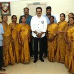 R. Sarathkumar Instagram - மயிலாப்பூர் வித்யா மந்திர் பள்ளியில் நடந்த "Reflections" என்ற கலைநிகழ்ச்சியில் கலந்து கொண்டு மாணவர்களை ஊக்கப்படுத்தி சிறந்த மனிதர்களாக வாழ்வில் உயர வேண்டுமென அறிவுறுத்தினேன். பள்ளியில் பணியாற்றிய கடைநிலை ஊழியர்கள் முதல், பள்ளியின் முதல்வர் வரை அனைவரும் சிறந்த வரவேற்பு அளித்ததை காணும் போது, இப்பள்ளியில் பணிகளுக்குள் உயர்வு, தாழ்வின்றி அனைவருக்குமான சமத்துவம் நிலைநாட்டப்பட்டதை எண்ணி மகிழ்ந்தேன். . . . . . #vidyamandir #mylapore #school #schooldays #memories