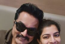R. Sarathkumar Instagram - Happpyyyyyy birthdaayyyyyy Daddyyyy.... @r_sarath_kumar There's a saying.. "Not everything revolves around you" But in his case it does.. hahah..everything in all of our lives revolves around you daddyy..we love you..thank for being the "Center of our Universe " Have a wonderful day..miss being there..have an extra piece for cake for me.. Love you to infinity and back..❤️❤️❤️❤️ 🧿🧿🧿🧿🧿🧿🧿 #daddysgirl #happybirthday #dadlove #daddy #dad #happybirthday #fatherdaughter #forever #instagram #instagood #Friday #Friday vibes Hyderabad