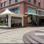 R. Sarathkumar Instagram - Lunch out at Badmaash Restaurant an Indian cuisine at Bangalore UB City Mall with the creators of the restaurant without breaking my diet inspite the exemplary taste and spread, thank you Sarath, Aradhana, Asha and Punith @badmaashbangalore