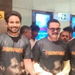R. Sarathkumar Instagram - It was exciting as always to see the new releases of our film in the theatres with the fans and the audience of different age groups. The response was truly encouraging. Amitash, Vincent Ashokan and myself watched the film at Satyam 06.30 PM show yesterday and it was special as cricketing star Ravichandran Ashwin and his wife Prithi took time off to see the film with us. I take this opportunity to thank the media from the print visual and digital media and the audience alike for their appreciation of the film. #ParamPorulMovie💥🎬 #ParamporulFromSeptember1 @r_sarath_kumar @itsyuvan @amitash12 @kashmiraofficial @aravind275 @pandikumars @Nagooranramchandran @u1recordsoffl @kavicreationproductions @sakthifilmfactory @onlynikil @gobeatroute