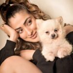 Raai Laxmi Instagram - My cute little cupcake 😘❤️🧿 #dramaqueen she is 😍 muahhh 😘