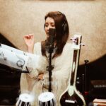 Raashi Khanna Instagram - Getting all prepped to present to you - a verse of love and valour from the heart of Satya. ♥️ Grateful to you @nawinvijayakrishna and @jetpanja for trusting me with this. Coming soon. 🎶 #soulofsatya