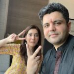 Raashi Khanna Instagram - As you set yourself to conquer the waves, know that your sister's love is sailing right along with you..! ♥️ Happy Rakhi to the most amazing brother who also brings out my crazy side..! 🤪 - Capt. @khannaraunaq ♥️♥️♥️