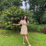Rachana Inder Instagram - Bright as the future ahead…🌼 👗 @laxmikrishnaofficial 💛 Chikmagalur