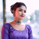 Rachana Inder Instagram - 💜 @sirisharaj.66 @vishnu_vcaptures @theiconicfashionhouse @makeovers_by_shwethagowda