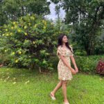 Rachana Inder Instagram - Bright as the future ahead…🌼 👗 @laxmikrishnaofficial 💛 Chikmagalur