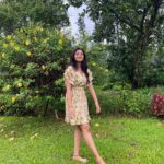 Rachana Inder Instagram - Bright as the future ahead…🌼 👗 @laxmikrishnaofficial 💛 Chikmagalur