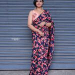 Rachana Narayanankutty Instagram - Beauty Like this doesn’t just happen MAH @amal_ajithkumar MAH assistant @aju_popz______ Photography @imagiophotography_official #saree #instagram #beauty #makeup #tvshow #makeuplooks #actor #dancer #sareelove #beautyofsaree #kochi #beautyofkerala #dance Kochi, India