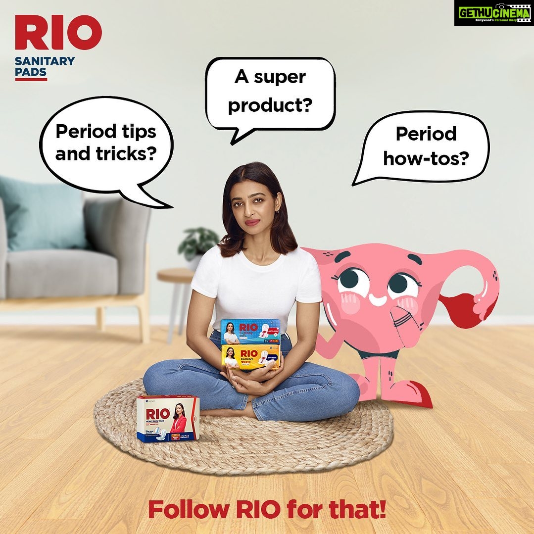 Radhika Apte Instagram - ๐๐ด ๐๐ฆ๐ณ๐ช๐ฐ๐ฅ ๐๐ฆ๐น ๐ด๐ข๐ง๐ฆ? โ ๐๐ข๐ฏ ๐ต๐ฉ๐บ๐ณ๐ฐ๐ช๐ฅ ๐ญ๐ฆ๐ท๐ฆ๐ญ๐ด ๐ข๐ง๐ง๐ฆ๐ค๐ต ๐บ๐ฐ๐ถ๐ณ ๐ฑ๐ฆ๐ณ๐ช๐ฐ๐ฅ? โ ๐๐ฉ๐ข๐ต ๐ช๐ด ๐ต๐ฉ๐ฆ ๐ฎ๐ฆ๐ข๐ฏ๐ช๐ฏ๐จ ๐ฐ๐ง ๐ธ๐ฉ๐ช๐ต๐ฆ ๐ฅ๐ช๐ด๐ค๐ฉ๐ข๐ณ๐จ๐ฆ?โ Lost? Confused? Don't be. Go to @theriopads' page and click follow. Not only does RIO make some kick-ass sanitary pads for all kinds of period flow, their young and motivated team spends hours condensing difficult information into easy formats so you can stay updated and have a #BetterPeriod. โ So, what are you waiting for? Join me and my cute friend Pushpa (standing next to me) in staying updated with @theriopads