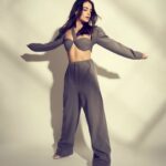 Radhika Madan Instagram - Living in the grey. 🩶 ------------------------------------------------------------------- Outfit: @thelabel.jenn Jewellery- @dashia.in @e3kjewelry Stylist: @sukritigrover Styling Team: @vanigupta.23 @jivikasetpal HMU-@ritikavatsmakeupandhair @shivani.shettyehmua Photographer: @visualaffairs_va Managed by : @aanchaltalreja