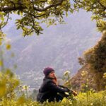 Radhika Narayan Instagram – Colour therapy! 💚
PC: @abhimanyu_sadanandan 

#green #nature #himachal Naggar Himachal