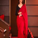 Radhika Narayan Instagram – Cos Red Saree is therapy! 😃❤️
PC: @vikasphotofactory SRV Theater