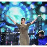 Radhika Narayan Instagram - Throwback to the amazing experience performing on stage for Yuva Dasara 2022!! Performing to this huge electrifying crowd in Mysore, a city I grew up in, will always be special!! ❤️ Much love, RN @bhuvanamentertainment @energiedancecrew_official @laxmikrishnaofficial