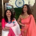 Radhika Narayan Instagram - Blooper alert: So much fun shooting this with @gopalaswamylakshmi 😃 Shangri-La Bengaluru