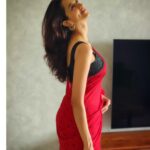 Radhika Narayan Instagram - Not everything in Red is Dangerous ❤️ Bangalore, India