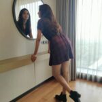 Radhika Narayan Instagram - What do you think I am reflecting upon !!?? 😉 #pranamemoirs The Den Hotel Whitefield, Bangalore