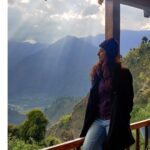 Radhika Narayan Instagram - In solitude! At peace! PS: @abhimanyu_sadanandan Naggar Himachal