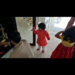 Radhika Pandit Instagram - When we have a lil Ganesha to help and lil Gauri who can't wait to have prasada before the puja is done!! 😀 Happy Ganesh Chaturthi to everyone! May this festival bring lots of happiness and good health! ☺️ #radhikapandit #nimmaRP