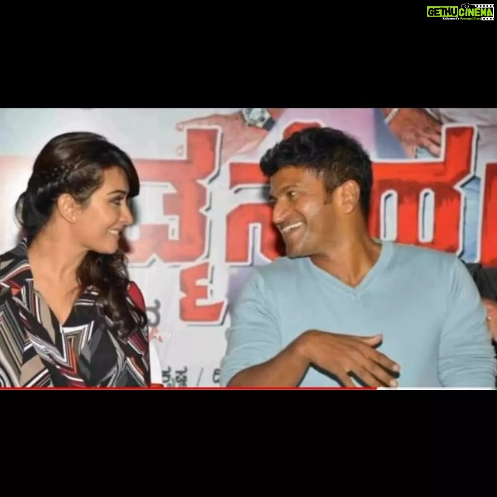 Radhika Pandit Instagram - The heart still refuses to accept that you are not here anymore APPU SIR. This is a void which cannot be filled. Our industry will never be the same without u. Thank you for giving me the privilege of working with u. U will be missed immensely. ನಮಗೆಲ್ಲ ನೆನಪಿನಲ್ಲಿ ನೀವೀಗ ಎಂದಿಗಿಂತ ಸನಿಹ ❤