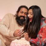 Radhika Pandit Instagram - Sometimes I wonder, why you are so perfect for me.. then I realise its coz u let me have your share of cake too 😛 Happy birthday my Bestie 😘 #radhikapandit #nimmaRP