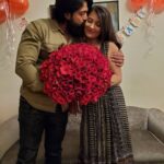 Radhika Pandit Instagram – Dear Husband… thank you ❤
#radhikapandit #nimmaRP 

P.S: We want to thank all our fans n well wishers for making our day so special yday!