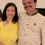 Radhika Pandit Instagram – Happy Anniversary to my most favourite pair ❤ 
Gourang and I are truly blessed to have u as our parents!! 😘
#nimmaRP #radhikapandit