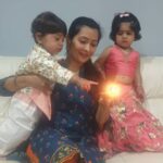 Radhika Pandit Instagram – Well.. My Diwali from the past 2yrs and now.. 😀 (my light of life.. now crackers)
Yellarigu Deepavali habbada Shubhashayagalu 
Have a happy and safe festival.
#radhikapandit #nimmaRP