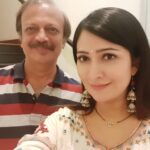 Radhika Pandit Instagram - Pappa and his lil princess, even if she is the mother of two now 😅 #radhikapandit #nimmaRP