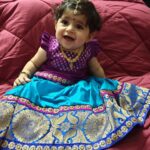 Radhika Pandit Instagram – Nam putta Lakshmi… Magal Gomman ♥️
#radhikapandit #nimmaRP