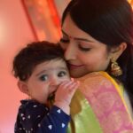 Radhika Pandit Instagram – Our baby girl turns 8months today 🤗
#radhikapandit #nimmaRP
