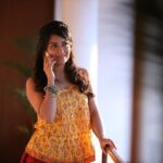 Radhika Pandit Instagram - Hello everyone!! Let me introduce u to this girl in the picture, She is Lakshmi 😊 Smart and a fun loving person! She is not your dream girl types, she is the one who can make u laugh!! She is someone anyone would want as a best friend!! Get ready to meet her this July 19th!! 🤗 #radhikapandit #nimmaRP