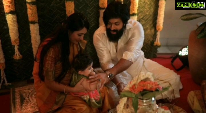 Radhika Pandit Instagram - Introducing our lil angel.. ♥️ #radhikapandit #nimmaRP