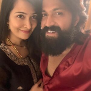 Radhika Pandit Instagram - Hope u all had a great Ugadi.. wishing this new year brings happiness to all 😊 #radhikapandit #nimmaRP