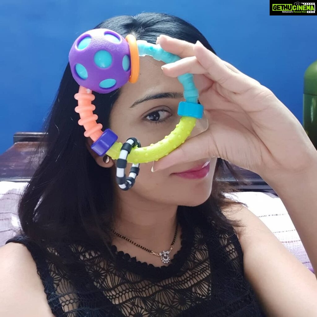 Radhika Pandit Instagram - When bored.. i entertain myself with her toys sometimes 😁 P.S : when she is sleeping of course!! #radhikapandit #nimmaRP