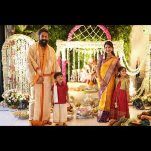 Radhika Pandit Instagram - ✨ Hope you all had a radiant and blessed Varamahalakshmi, and the divine festival showered everyone's lives with happiness, health, and endless prosperity. Sharing some cherished moments from the auspicious day. 🌸🪔🧿 #radhikapandit #nimmaRP PC: @focusphotographyservice Decor : @weddingsbydhruvaa