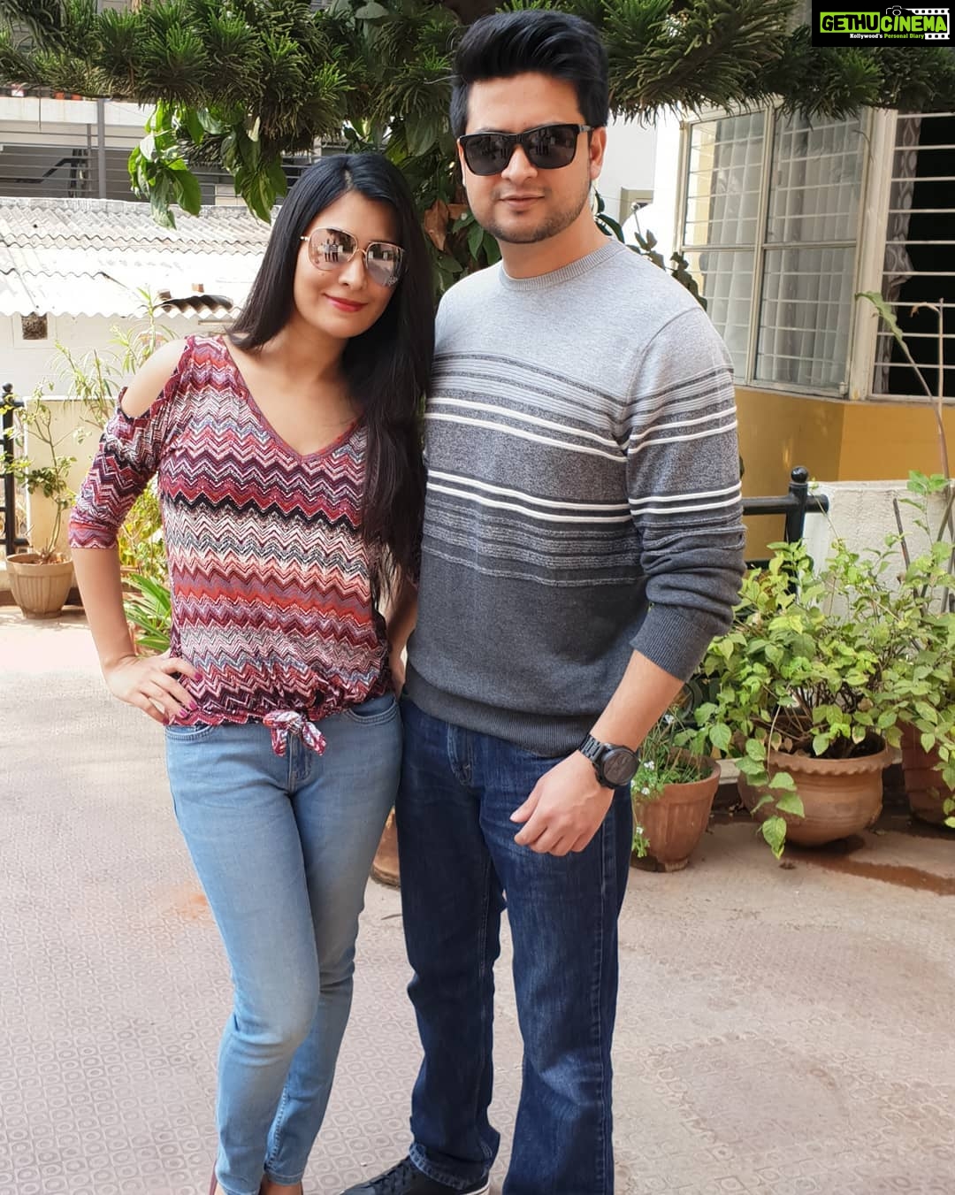 Radhika Pandit Instagram - Look who's in town... my Gollu 🤗 Yes Gourang, Sahana and my darling Riya are here!! We Had a great weekend! #radhikapandit #nimmaRP