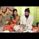 Radhika Pandit Instagram – This is us.. we can be a lil filmy, a lil playful, a lil religious, a lil serious but a lot REAL.. Thank you for making these six years of married life with u magical yet Real ❤️ 
Happy Anniversary. Love you.

#radhikapandit #nimmaRP