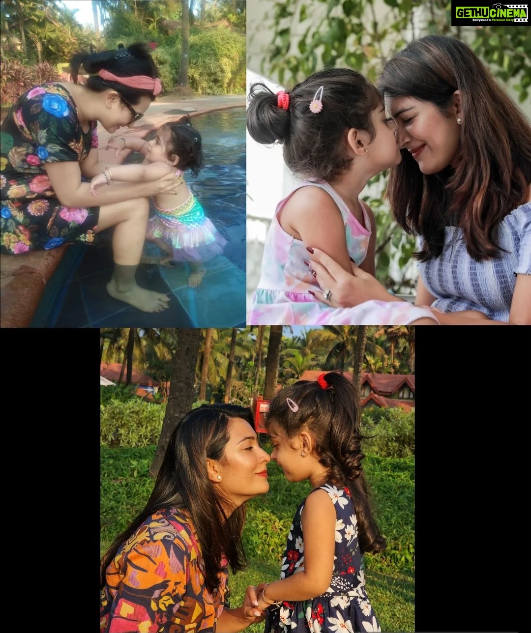 Radhika Pandit Instagram - Happy birthday my princess 😍 You light up our world Ayra. #radhikapandit #nimmaRP