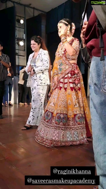 Ragini Khanna Instagram - Mega seminar Model @raginikhanna Makeover by @saveerasmakeupacademy