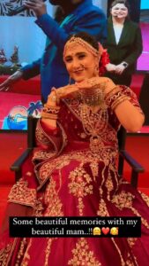 Ragini Khanna Instagram - Very special moment for me..!!❤️ Thank u so much mam for your love and support.. u are so kind and pure hearted..!!🥰