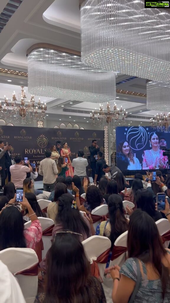 Ragini Khanna Instagram - Royalstar award show 2023 in Udaipur with Bollywood star ragini Khanna #royalstar #buyroyalstar#raginikhanna #beautycare #skincare