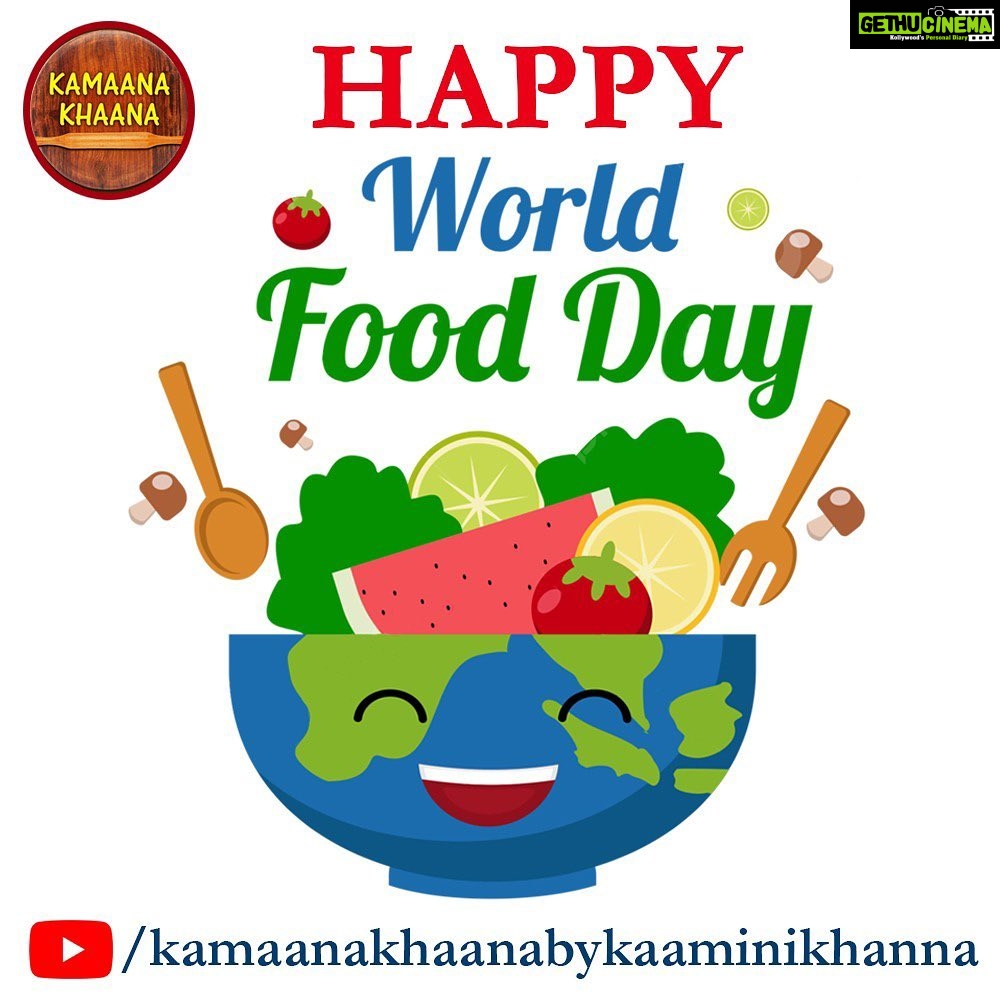 Ragini Khanna Instagram - Wishing you a very Happy World Food Day 🍏🍉🥑🍅🥕🥗🫕🍵😊 Subscribe Now for more than 250+ recipes: https://youtube.com/@KamaanaKhaanabyKaaminiKhanna #recipes #kitchen #foodblogger #foodvideo #vegetarian #indianfood #kaaminikhanna #kitchenvideo