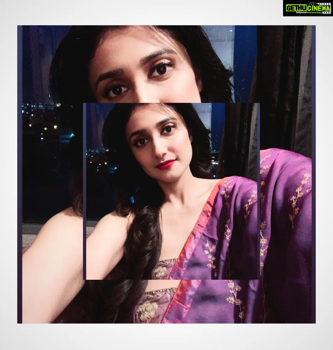 Ragini Khanna Instagram - 💜Life is a canvas:paint it with your dreams..!!🌈