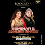 Ragini Khanna Instagram - Get Ready Udaipur One Day Makeup seminar & Award Show in Udaipur Celebrity makeup Artist Teena Khan Orgnaizer by @buyroyalstar Celebrity @raginikhanna Udaipur, Rajasthan