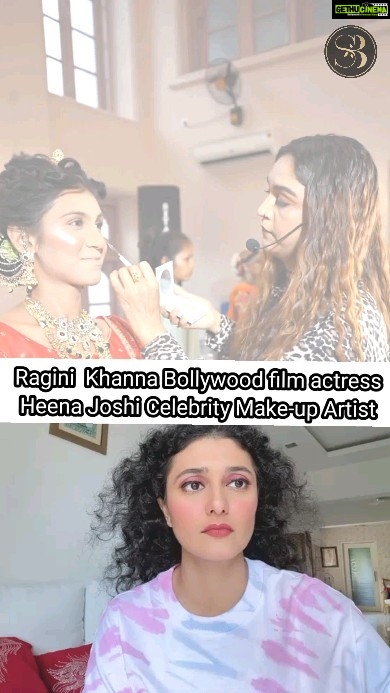 Ragini Khanna Instagram - Live make-up of Bollywood actress @raginikhanna By Celebrity Make-up Artist @makeover_by_heenajoshi #celebritymakeupartistheenajoshi #teamheenajoshi #shrutibeautysalonsurendranagar #shrutibeautysalon Udaipur, Rajasthan