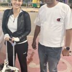 Ragini Khanna Instagram - Bollywood Actress @raginikhanna Awesome work it was so nice to meet you With @mehulproductions @pluckpolicypluck Today fabulous successful event Dastoor Gaden indore Meet n Drop ahilya indore airport Devi Ahilya Bai International Airport , DABH Indore