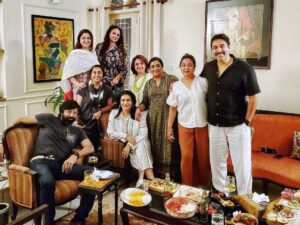 Rahman Instagram - “Good times+Crazy friends= memories to last a long time.”
 
A small gathering. A potluck dinner.
That’s our 80’s gang.