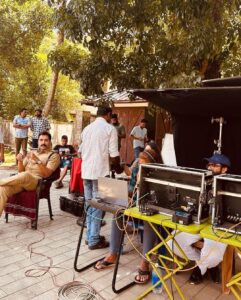 Rahman Instagram - “Loving my work’
1000 plus babies set. With the captain @koyanajeem . Brilliant creative department. 

#hitstar #malayalamfilm #filmshoot